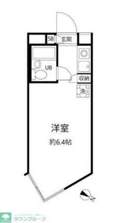 エスポワール中目黒の物件間取画像